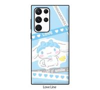 Custodia porta card Sanrio Love Line per Galaxy S23 S22 S21 Ultra Plus made i...