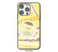 Custodia porta card Sanrio Love Line per iPhone 15 14 13 Pro Max Plus mini ma...
