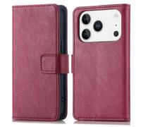 IMOSHION porta carte Cover per Apple iPhone 17 Pro Max, Rosso