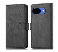 IMOSHION porta carte de luxe CUSTODIA A LIBRO per Google Google Pixel 10a, Nero