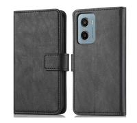 IMOSHION porta carte de luxe COVER per Motorola Motorola Moto G05/Motorola Moto E15, Nero