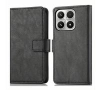 IMOSHION porta carte de luxe CUSTODIA A LIBRO per Xiaomi Xiaomi 17, Nero