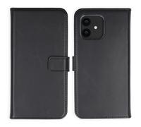 SELENCIA porta carte in vera pelle Cover per Fairphone Fairphone 6/Fairphone 6+, Nero