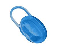 Custodia porta ciuccio, antipolvere, contenitore portatile per ciuccio, contenitore regolabile per ciuccio per bambini, per viaggi e attività all'aperto, Blu, Refer to description, Unisex
