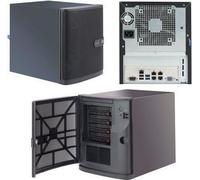Caso Supermicro per workstation, che supportano le dimensioni della scheda madre Mini-ITX, numero massimo di dischi 6 sul formato 2.5"