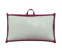 Custodia Porta Cuscino 81x51 cm con Zip - Manico in TNT - Busta Salvaspazio per Cuscini, Trapunte o Biancheria - Colore Bordeaux (10)