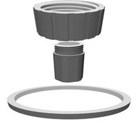 Custodia Porta Kit Riparazione Gomme Tubeless per MTB Bici Stampato 3D
