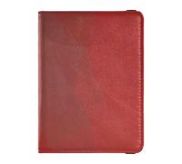 Custodia porta passaporto in pelle rossa sfumata custodia porta carte di credito custodia passaporto custodia a portafoglio impermeabile, Sfumatura rossa., 1 size