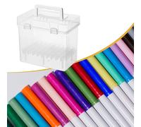 Custodia Porta Pennarelli Scatola Porta Evidenziatori Astuccio Organizer Manico