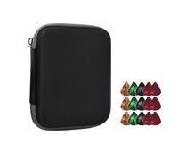 Custodia porta plettri per chitarra - Custodi per chitarra, organizer per perni del ponte 'avvolgitore di corde del capotasto, kit di per chitarristi amanti della musica per