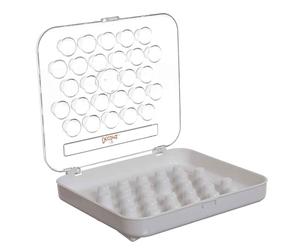 Custodia portabeccucci per 26 cornetti standard 17,5 x 14,5 cm Decora