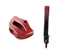 Custodia portachiavi con collo per STrap per Can Am For Spyder per RS per RTS RT per ST per STS F3 modelli per mantenere la prontezza delle chiavi senza ingombro (rosso)