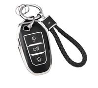 Custodia Portachiavi In TPU Per Citroen C3 C4 C5 Per Berlingo(Black set B)