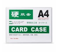 Custodia Portadocumenti Trasparente PVC, size to 1 | impermeabile, Porta Verticale, Presentazioni rapide, Per Commercianti