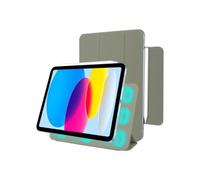 Custodia portafoglio Magnetic Trifold per Apple iPad 11 (2025/2022), verde
