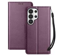 Custodia Portafoglio per Galaxy S26 Ultra con Tracolla e Funzione Supporto Video