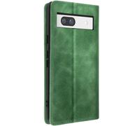 Custodia portafoglio per Google Pixel 7a soft-touch copertina magnetica verde