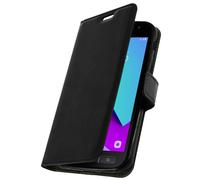 AVIZAR VINTAGE CUSTODIA per Samsung Galaxy Xcover 4s, Nero