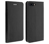 Custodia IPHONE 7 Plus / IPHONE 8 Plus Cover Pelle Valvola Portafoglio - Nero