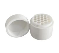 Custodia portainserti compatta 19 fori con vite, White
