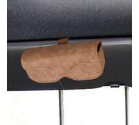 Custodia portaocchiali da sole per visiera parasole per auto, accessorio