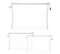 Custodia portaoggetti a forma di puzzle, extra large, in nylon trasparente, chiusura impermeabile e scorrevole, design leggero e portatile, organizer multiuso | Forniture scolastiche per giochi e