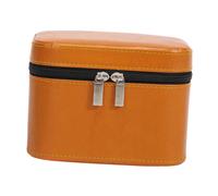 Custodia portaoggetti in pelle PU con supporto per gioielli, braccialetti e