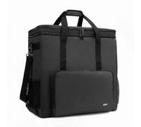 Custodia portatile a doppio strato per organizzare accessori per PC desktop, tastiera, mouse e cuffie