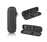 Custodia portatile da viaggio per pennelli da trucco per occhi, ombretto, pennello sopracciglio, Grande, 21x7.5cm