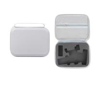 Custodia portatile in pelle PU per DJI Osmo Mobile 8 Gimbal, custodia da viaggio compatta 21 x 16 x 6,5 cm con scomparti organizzati, nero o grigio