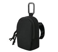 Custodia portatile per altoparlante Soundcore Select 4 Go, borsa da viaggio in rete di nylon con fibbia in metallo e cinghia, custodia sicura per ciclismo all'aperto, golf, colore: nero