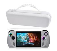 Custodia portatile per ASUS Rog Ally 2023 Release Hard EVA Shell Travel Daily Handheld Game Console Custodia protettiva con durevole, antiurto, impermeabile, anti-collisione, anti-acratch (bianco)