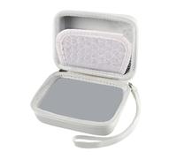 Custodia portatile per auricolari, custodia per cavo dati, multifunzione, custodia protettiva per fotocamera digitale, leggera, protettiva per fotocamera digitale, bianco