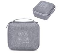 Custodia portatile per DJI Flip Case, borsa organizer da viaggio per DJI Flip Fly More Combo, custodia per il trasporto intelligente accessori per batteria di volo, custodia rigida antiurto, Grigio