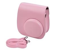 Custodia portatile per fotocamera istantanea in pelle PU con tracolla, compatibile con Fujifilm Fuji Instax Mini11