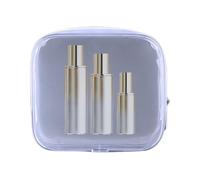 Custodia portatile per i viaggi - Borsa di bellezza trasparente, materiale PVC impermeabile, interno spazioso si adatta alle creme, Compagno di stoccaggio multiuso per le vacanze | Organizzatore