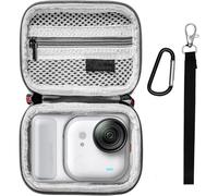 Custodia portatile per Insta360 Go Ultra Small Travel Case Organizer con moschettone Cinturino da polso Accessori Copertura di protezione durevole