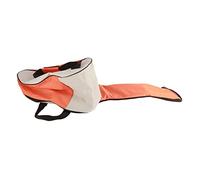 Custodia portatile per motosega in tessuto Oxford Custodia resistente per tosaerba Custodia protettiva per lavoratori agricoli forestali Verde Arancione Rosso Opzionale 37 x 9,06 (Arancione e bianco)