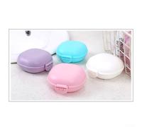 Custodia portatile per sapone da bar con fori di ventilazione, confezione da 2, mantiene il sapone asciutto in ambienti umidi, adatta per l'uso quotidiano (bianco)