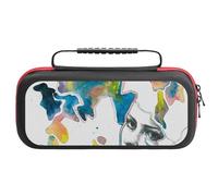 Custodia Portatile Switch 2Color Ink Painting, Girl Nero , Cover Joy-Con Dbrand , Set Sport Gadget 15-in-1 One Size
