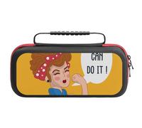Custodia Portatile Switch 2Women, We Can Do It Nero , Cover Joy-Con Dbrand , Set Sport Gadget 15-in-1 One Size