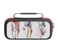 Custodia Portatile Switch 2Women's Wear, Model, Fashion Nero , Cover Joy-Con Dbrand , Set Sport Gadget 15-in-1 One Size