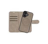 Custodia portfolio "2EN1" MagSafe per Apple iPhone 16, Marrone