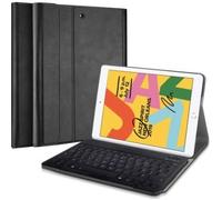Custodia portfolio ""Lusso"" AZERTY per iPad 10.2, nero