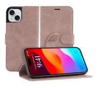 Custodia portfolio ""Premium"" per Apple iPhone 15, rosa