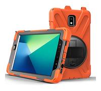 Custodia posteriore compatibile con Samsung Galaxy Tab Active 2 8.0 T390 T395 Arancione