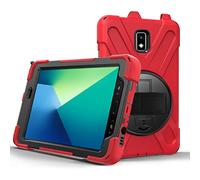 Custodia posteriore compatibile con Samsung Galaxy Tab Active 2 8.0 T390 T395 Rosso Sandali Adventure Seeker, punta chiusa - T - Bambini
