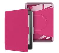 Custodia posteriore in acrilico trasparente adatta for Kobo Clara BW/colore/2E N365 N367 N506 6'' e-Book copertina magnetica staccabile(Rose Red,For Kobo Clara BW)