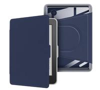Custodia posteriore in acrilico trasparente adatta for Kobo Clara BW/colore/2E N365 N367 N506 6'' e-Book copertina magnetica staccabile(Dark Blue,For Kobo Clara BW)