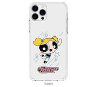 Custodia Powerpuff Girls S1 Clear Jelly per Galaxy S22 S21 S20 S10 Ultra Plus